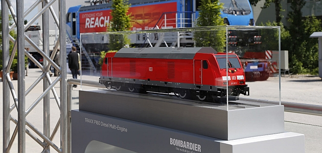 BOMBARDIER Messekonzept - transport logistic Mnchen