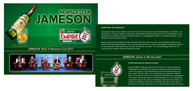 "JAMESON Filmpromotion" Online Kampagne