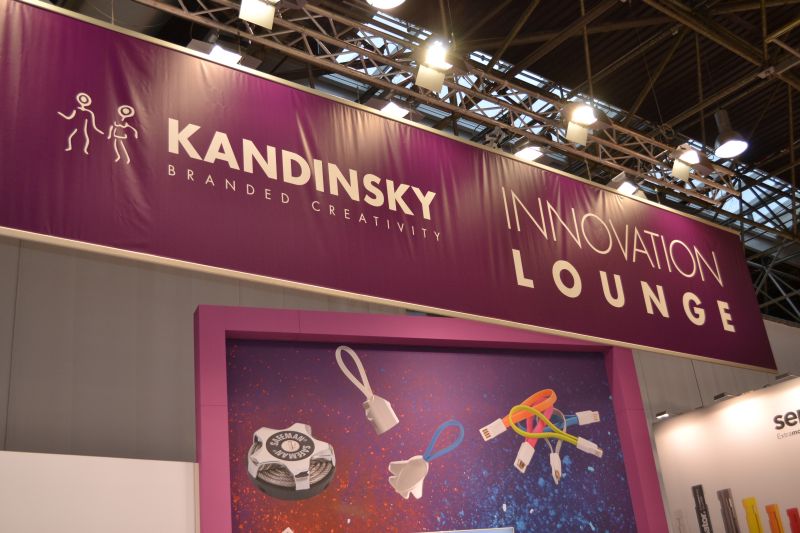 Innovation Lounge - KANDINSKY Messestand auf der PSI