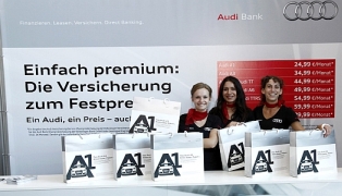 VW BANK Taschensampling-Promotion IAA & AMI